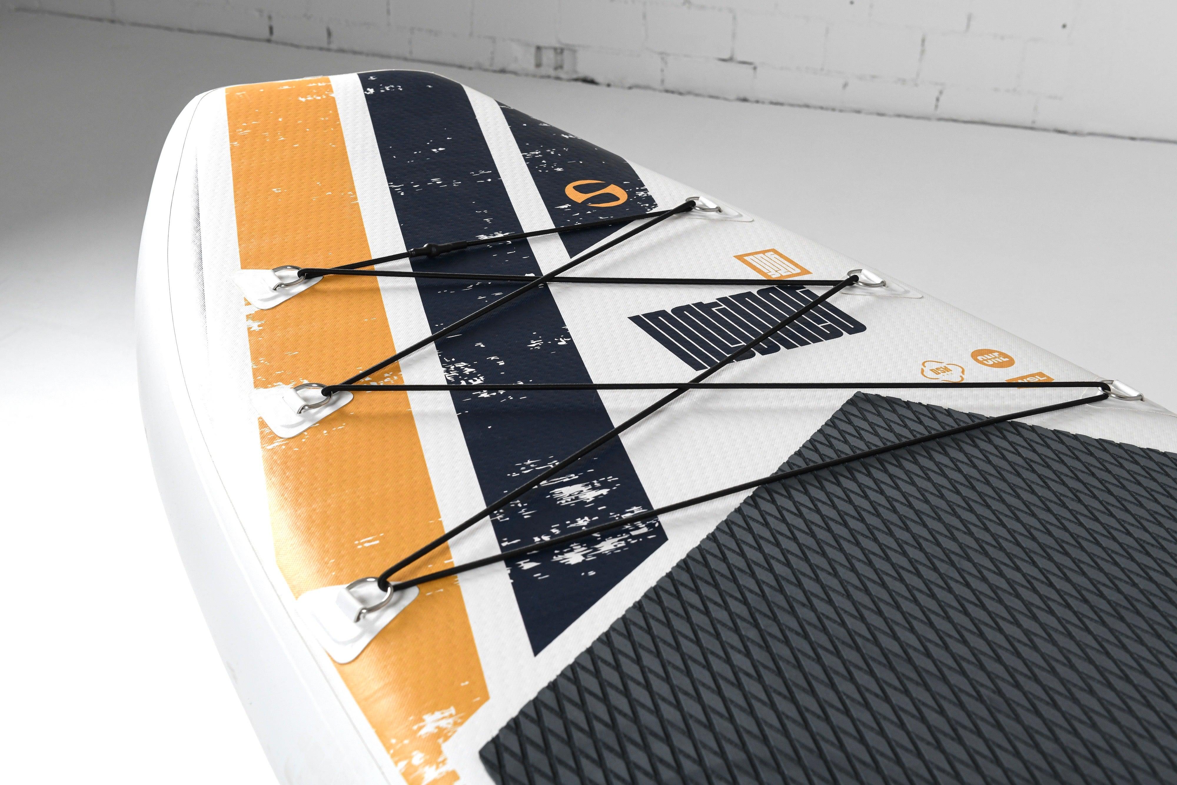 2025 Instinct 10.4 Tabla de SUP hinchable para aguas bravas – Double Layer Fusion. 4 aletas flexibles y aleta dura desmontable. ancho 88 cm