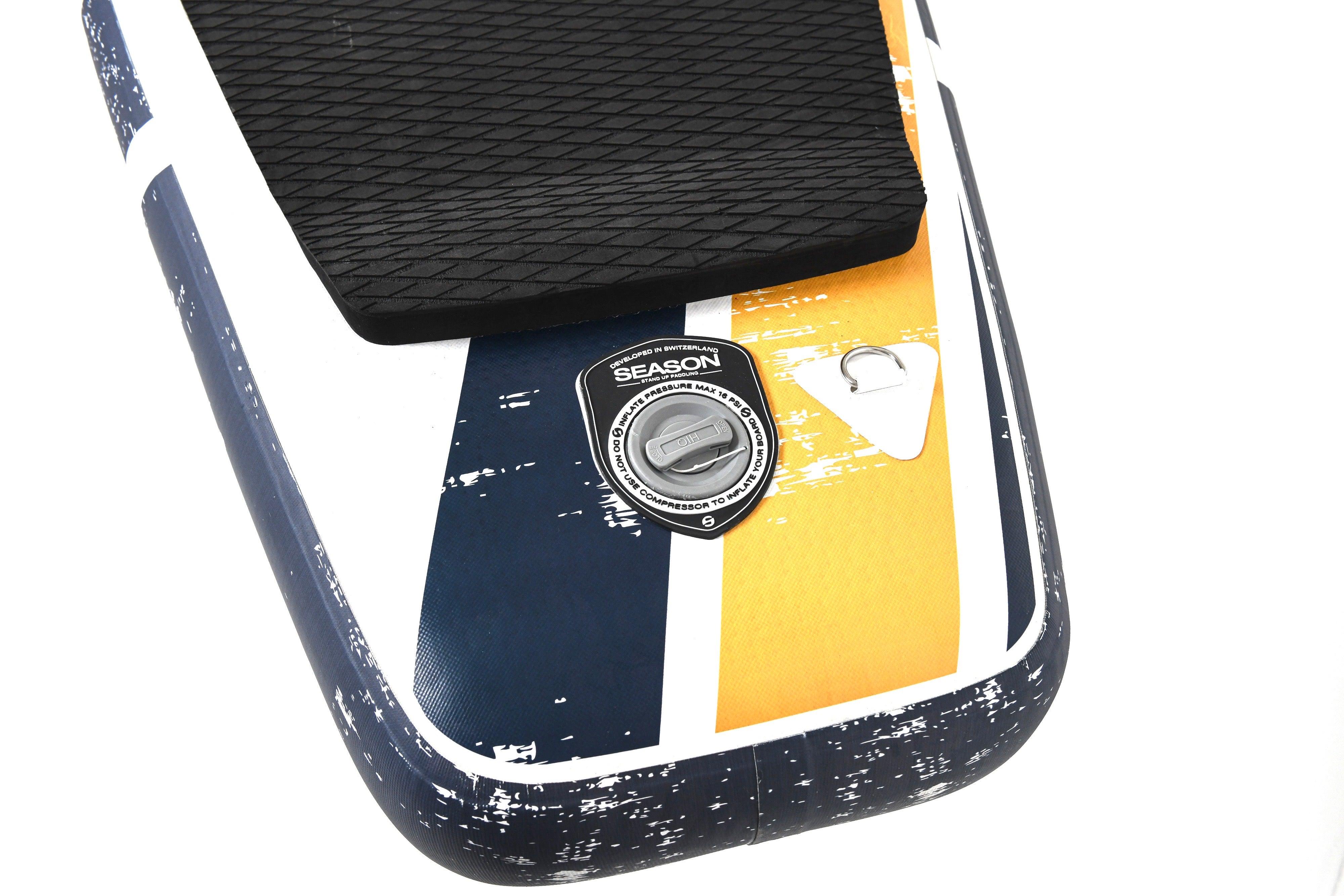 2025 Instinct 10.4 Tabla de SUP hinchable para aguas bravas – Double Layer Fusion. 4 aletas flexibles y aleta dura desmontable. ancho 88 cm