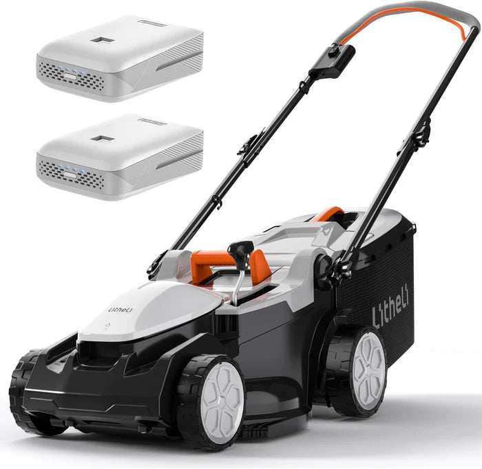 2025 Cortacésped inalámbrico U20 37 cm 2 × 20V con opciones de motor brushless o con escobillas y baterías de 4.0 Ah