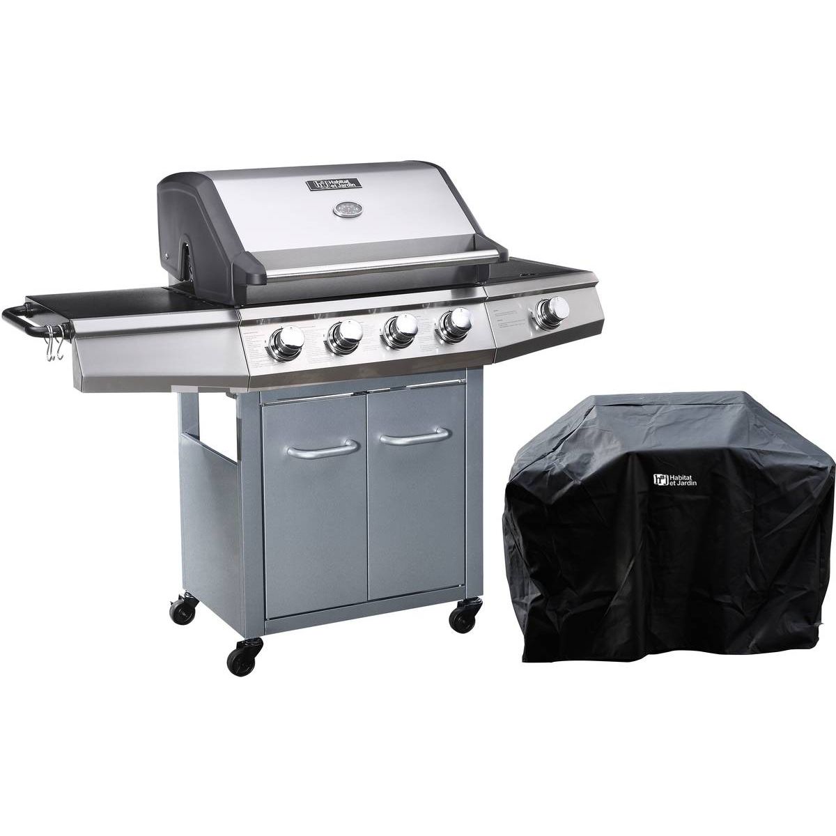 Barbacoa A Gas Con Led 