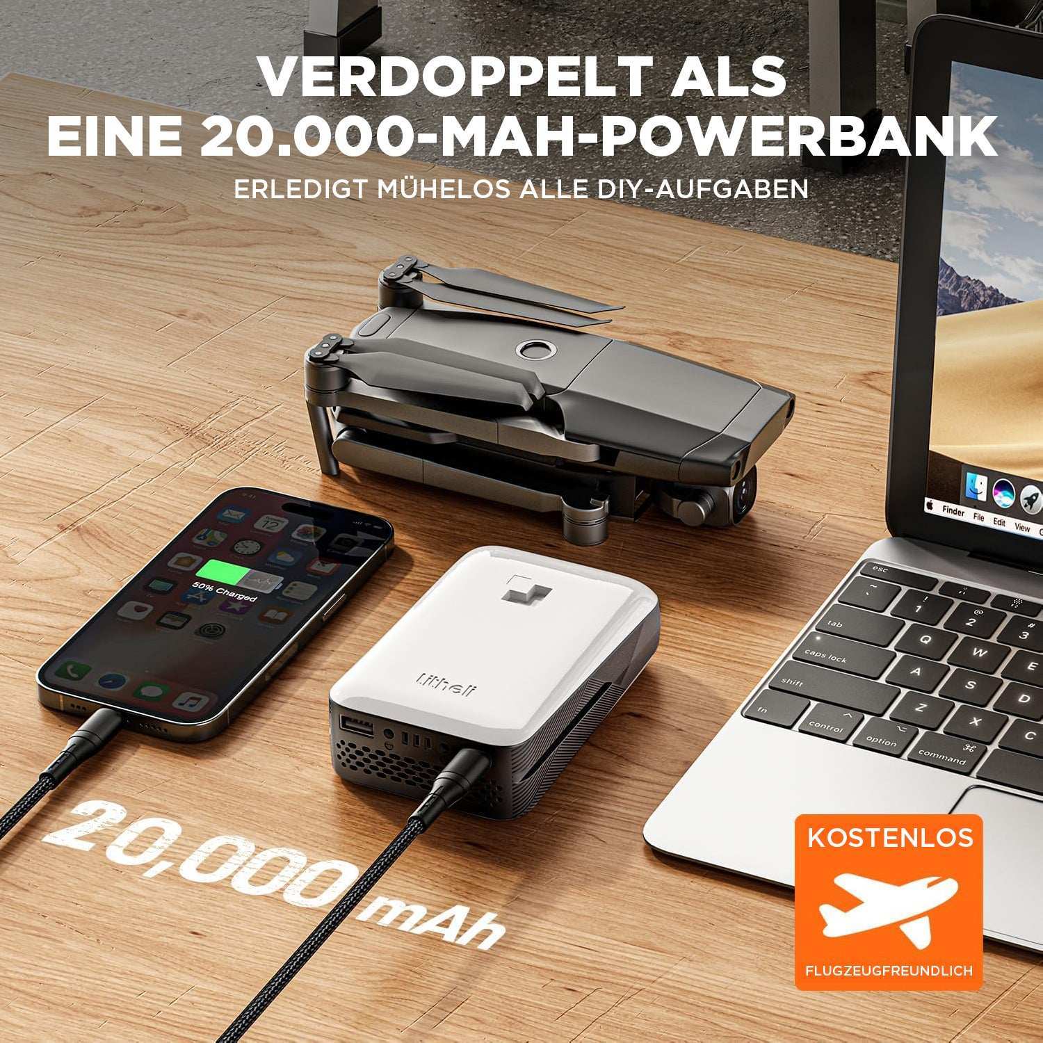 2025 Cortacésped eléctrico inalámbrico U20 2 × 20V 37 cm brushless | Incluye 2 × 4.0 Ah y 2 × 4.0 Ah-SE baterías | Corte fácil hasta 600 m²