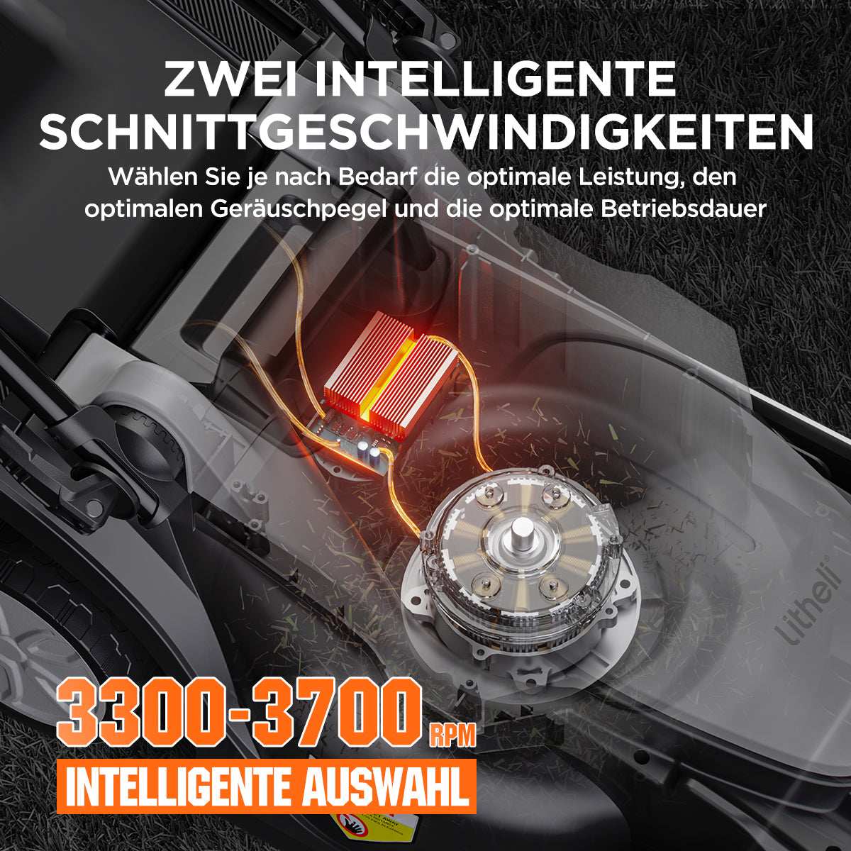 2025 Cortacésped inalámbrico U20 33 cm 20V con opciones de motor brushless o con escobillas y baterías de 4.0 Ah