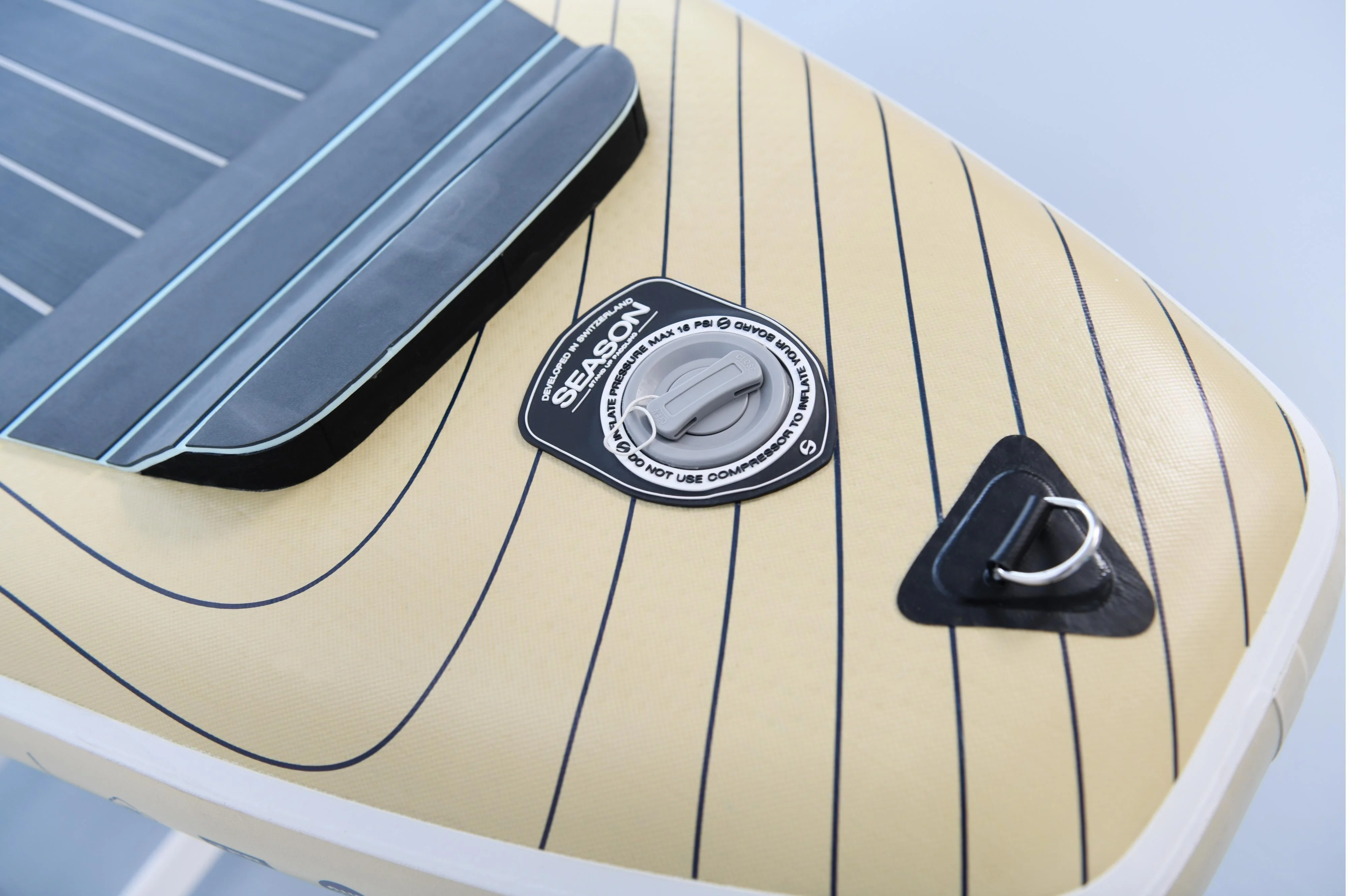 2025 Flare Pro 11.8 Tabla de SUP Allround Touring hinchable – Double Layer Fusion. con bomba. remo de fibra de vidrio y mochila con ruedas