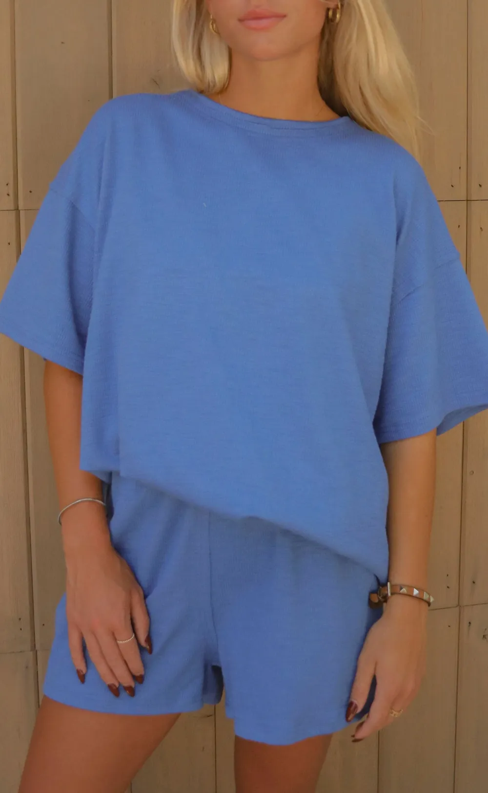 Oversized Short Sleeved Set